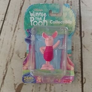 Fisher Price Winnie The Pooh Collectible - Piglet - New (Damaged Box)
